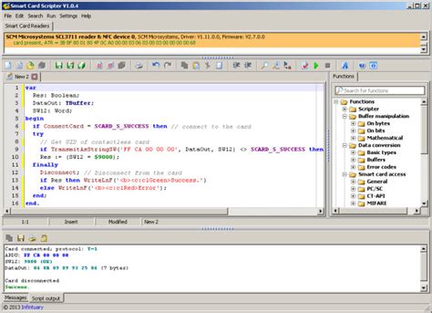 smart card programming c|smart card scripter.